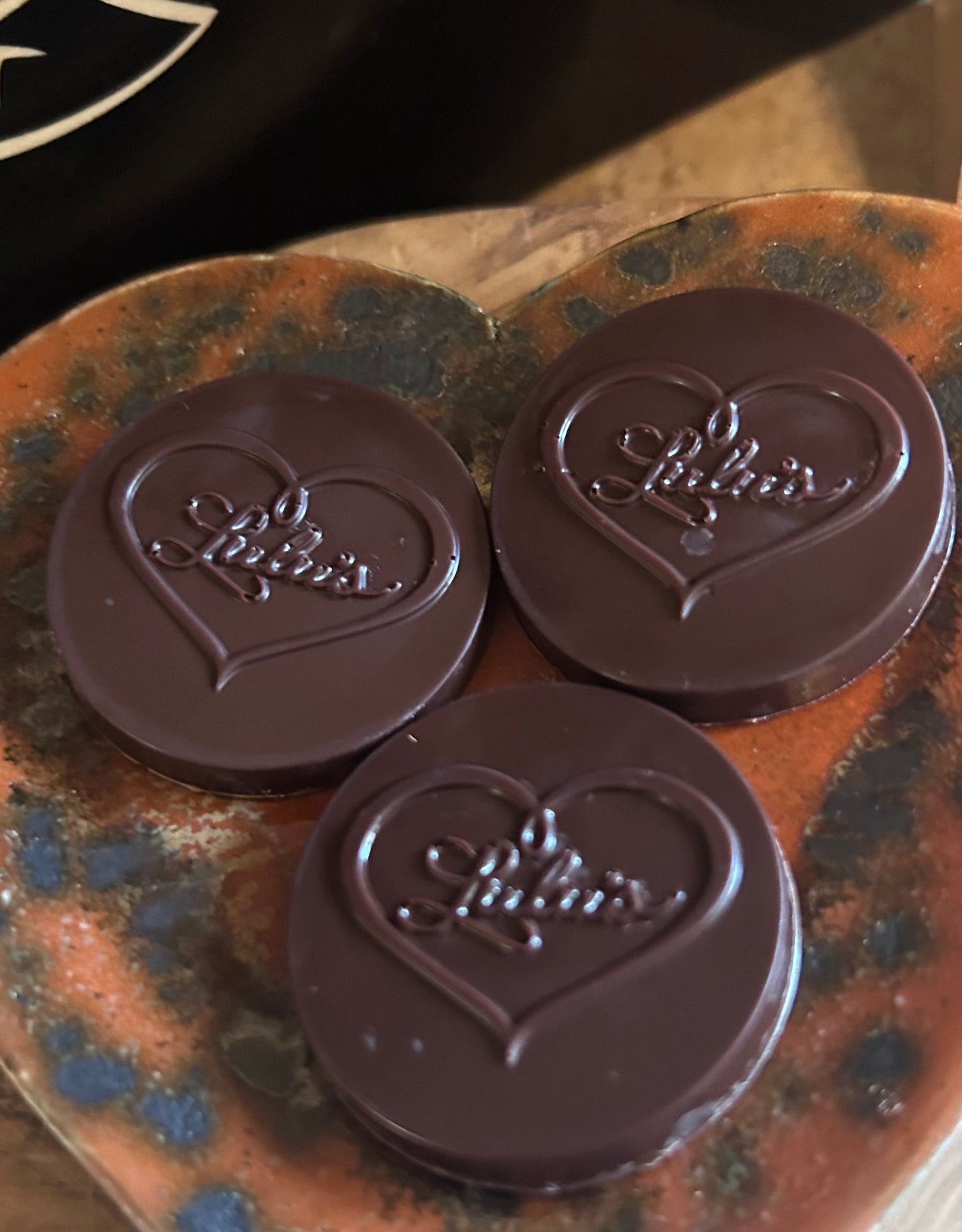 Lulu's - Handcrafted Raw, Organic 88% Midnight Velvet Chocolates - 3.oz Package